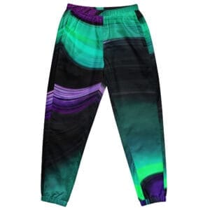 A pair of pants with a colorful design on them.