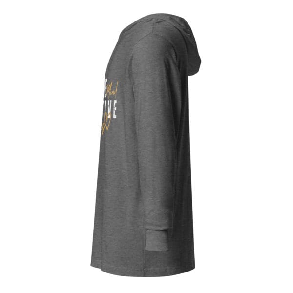 A gray hoodie with the words " wake forest " on it.