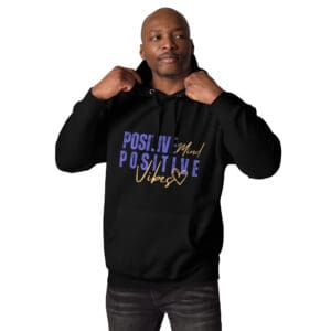 A man in black hoodie with words " pose for the picture ".